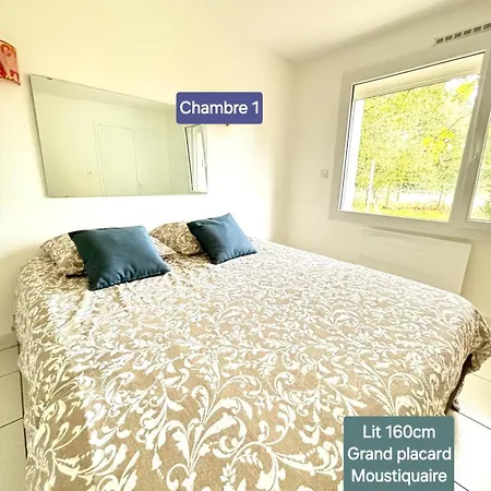 アパート Le T3 Avec Jardin Prive Flourens