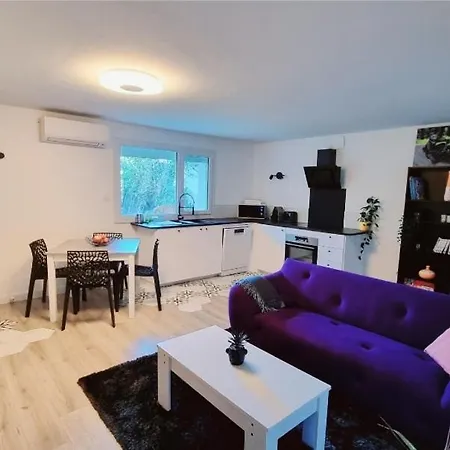 Le T3 Avec Jardin Prive アパート *